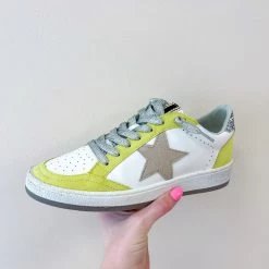 Indie Collection Baller Sneakers - Lime New Arrivals 11 Indie Collection Baller Sneakers - Lime New Arrivals