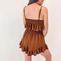 Indie Collection Hilary Ruffled Set