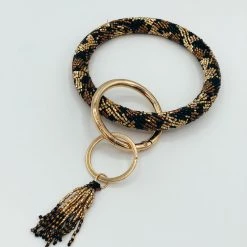Indie Mae Beaded Key Ring