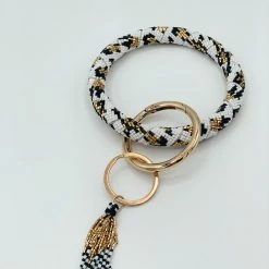 Indie Mae Beaded Key Ring