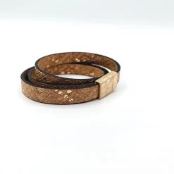 Indie Mae Snakeprint Wrap Bracelet Sale