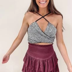 Indie Collection Lula Sequin Crop Top New Arrivals