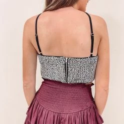 Indie Collection Lula Sequin Crop Top New Arrivals