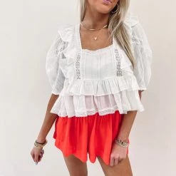 Indie Collection Kendra Flutter Top