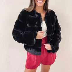 Indie Collection Jackets/Shackets/Flannels Gabriel Faux Fur Jacket