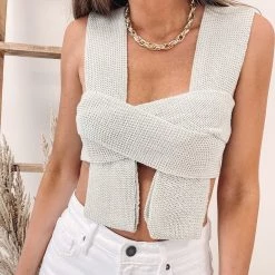 Indie Collection Kelsie Wrap Top New Arrivals