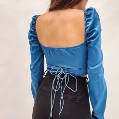 Indie Collection Midnight Silk Top