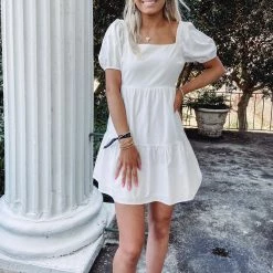 Indie Collection New Arrivals Remi White Dress