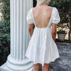 Indie Collection New Arrivals Remi White Dress