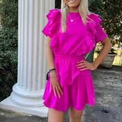 Indie Collection Jacie Ruffle Dress