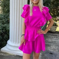 Indie Collection Jacie Ruffle Dress