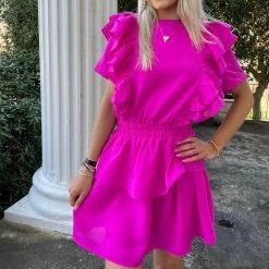 Indie Collection Jacie Ruffle Dress