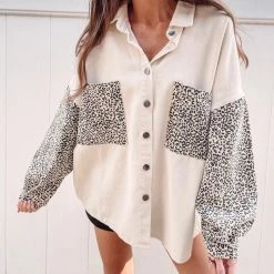 Indie Collection New Arrivals Jackson Shacket - Cream