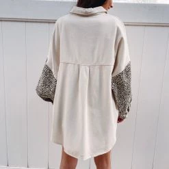 Indie Collection New Arrivals Jackson Shacket - Cream