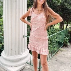 Indie Collection Smocked Floral Dress Dresses + Rompers