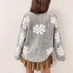 Indie Collection New Arrivals Smocked Skirt - Dark Taupe