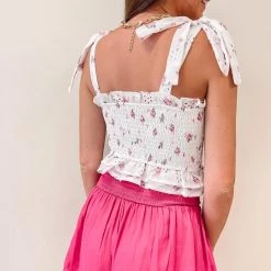 Indie Collection New Arrivals Sammi Smocked Top