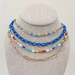 Indie Collection Rainbow Pearl Choker Vacay Collection