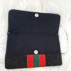 Indie Mae Beaded Bee Crossbody + Clutch