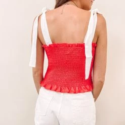 Indie Collection Tops Adair Two-Toned Top