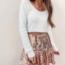 Indie Collection New Arrivals Gloria Fuzzy Sweater