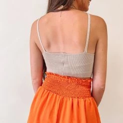 Indie Collection Leni Nude Crop Top