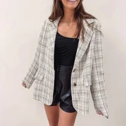 Indie Collection Tweed Blazer