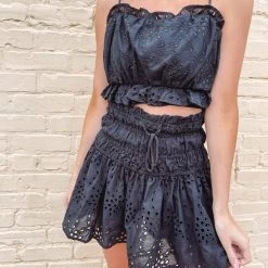 Indie Collection Clothes Ari Eyelet Top