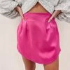Indie Collection Hot Pink Mini Skirt
