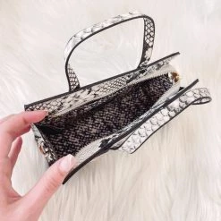 Indie Mae Accessories Mini Snakeprint Bag/Crossbody