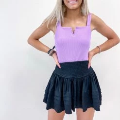 Indie Collection Marie Bodysuit - Lavender New Arrivals