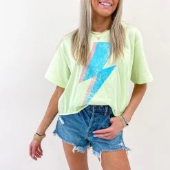 Indie Collection Neon Bolt Tee