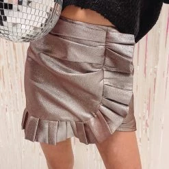 Indie Collection Glitz Ruffle Skirt Bottoms