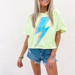 Indie Collection Neon Bolt Tee