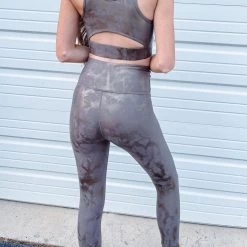 Indie Collection Metallic Mocha Leggings Clothes
