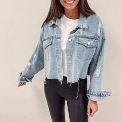 Indie Collection Sparkle Denim Jacket New Arrivals