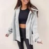 Indie Collection Katie Fuzzy Shacket New Arrivals