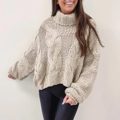 Indie Collection Hudson Cable Sweater