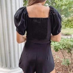 Indie Collection Heart Neckline Romper New Arrivals