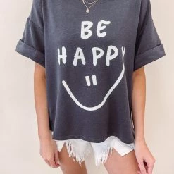 Indie Collection Be Happy Tee New Arrivals