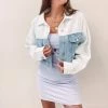 Indie Collection Two-Toned Denim Jacket