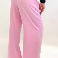 Indie Collection Pink Pleated Pants