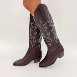 Indie Collection New Arrivals Urson Boots - Chocolate