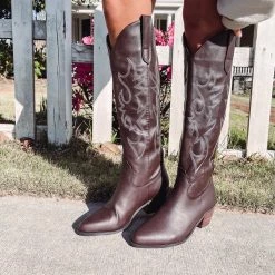 Indie Collection New Arrivals Urson Boots - Chocolate