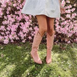 Indie Collection Urson Boots - Brushed Pink