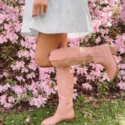 Indie Collection Urson Boots - Brushed Pink