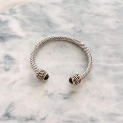 Indie Collection Large Cable Bracelet