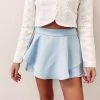 Indie Collection Blue Ruffled Skort USA Collection