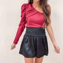 Indie Collection Paisley Red Top New Arrivals