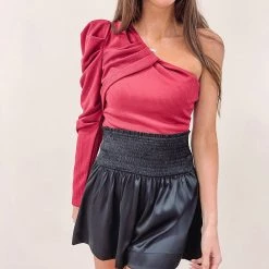 Indie Collection Paisley Red Top New Arrivals